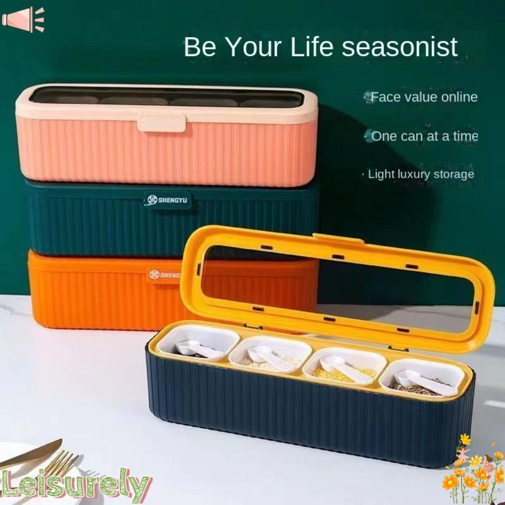 Hộp Đựng Gia Vị Có Nắp Đậy Tiện Dụng Cho Nhà Bếp