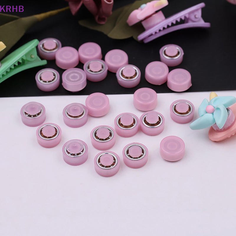 Set 10 Phụ Kiện Trang Trí Móng Tay Nghệ Thuật Dạng Xoay Tiện Lợi Mới