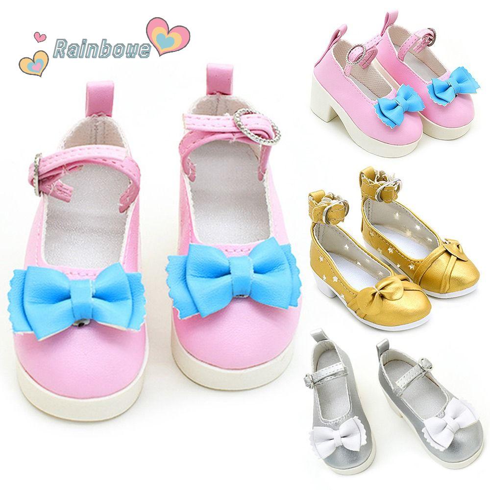 Giày Vải Màu Cầu Vồng Thời Trang Dành Cho Búp Bê 1 / 3 3 Kiểu