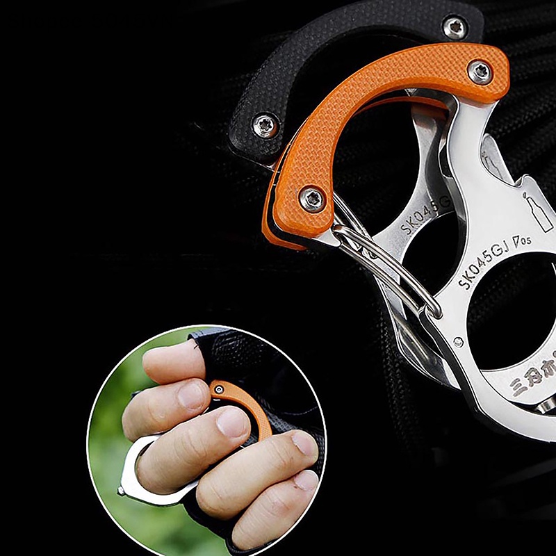 Móc Khóa Sinh Tồn Tự Khóa Tiện Dụng Khi Đi Leo Núi