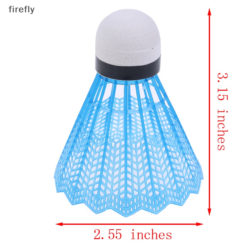 Set 12 Quả Cầu Lông Bằng Nhựa Nhiều Màu Sắc Dùng Luyện Tập Thể Thao