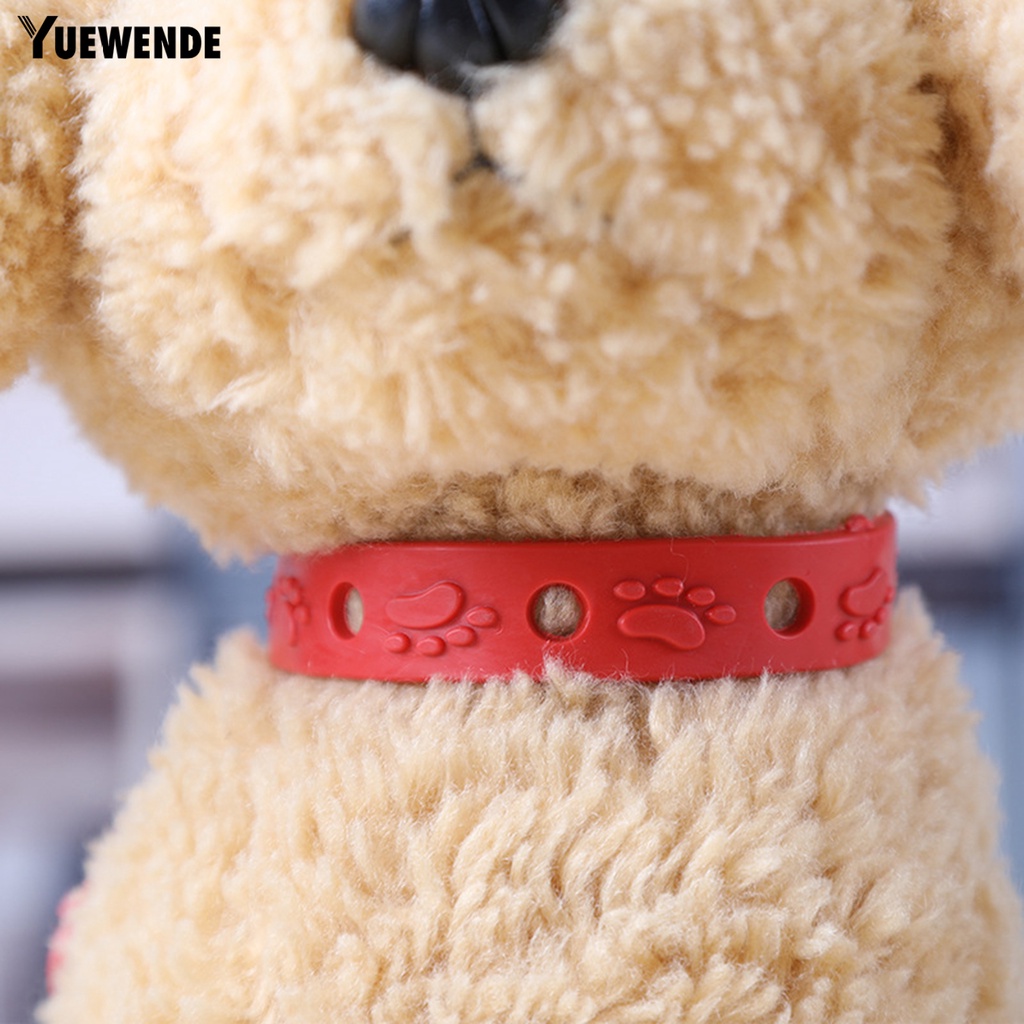 Yq.e Vòng Cổ Silicon Siêu Mềm Không Gây Kích Ứng Chống Cắn Dễ Điều Chỉnh Chống Bọ Chét Cho Thú Cưng