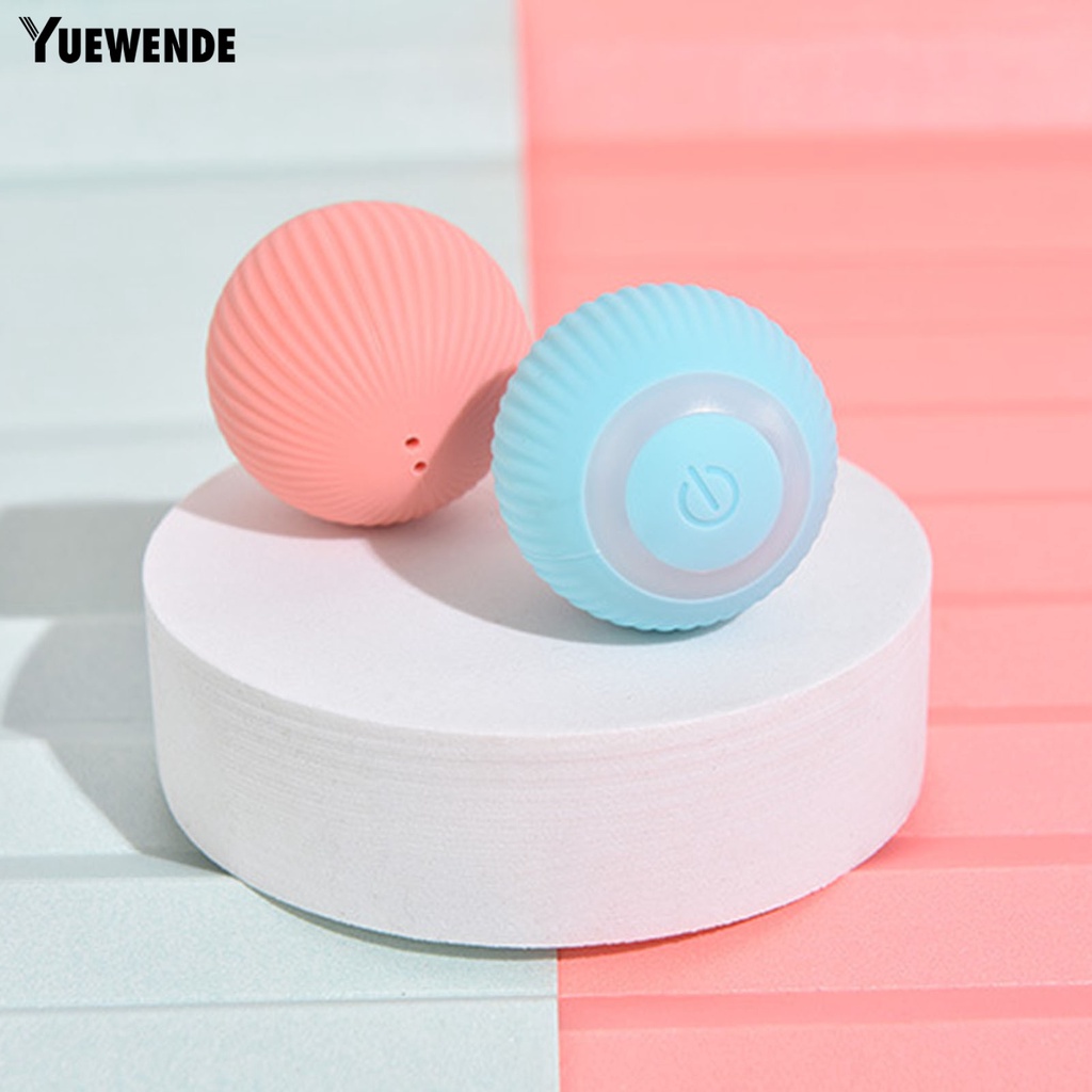 Đồ Chơi Bóng Lăn Điện Tử Tự Động Giảm Căng Thẳng Có Thể Sạc Lại Hỗ Trợ Huấn Luyện Mèo Cưng Trong Nhà