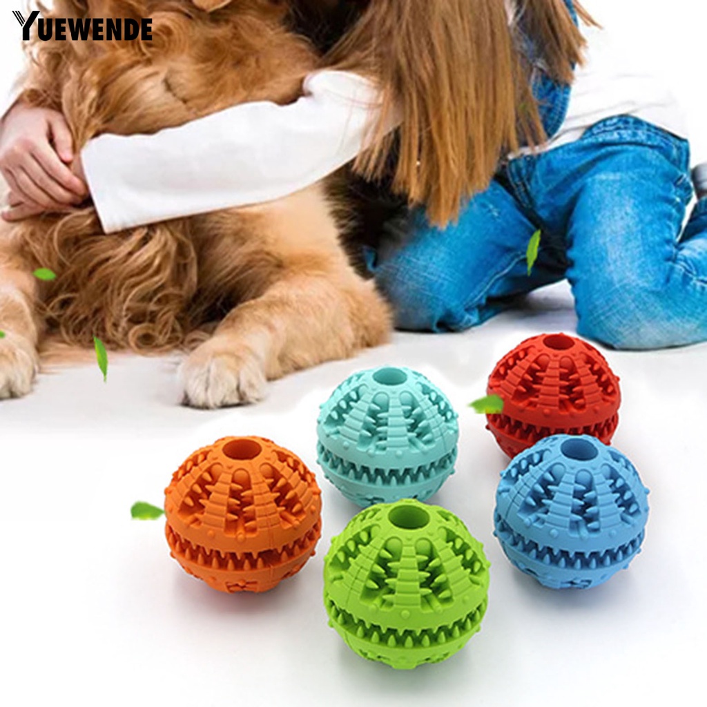 Bóng Cao Su YQ.E Cỡ Nhỏ / Vừa / Lớn Chống Cắn / Cắn Đựng Thức Ăn Cho Thú Cưng