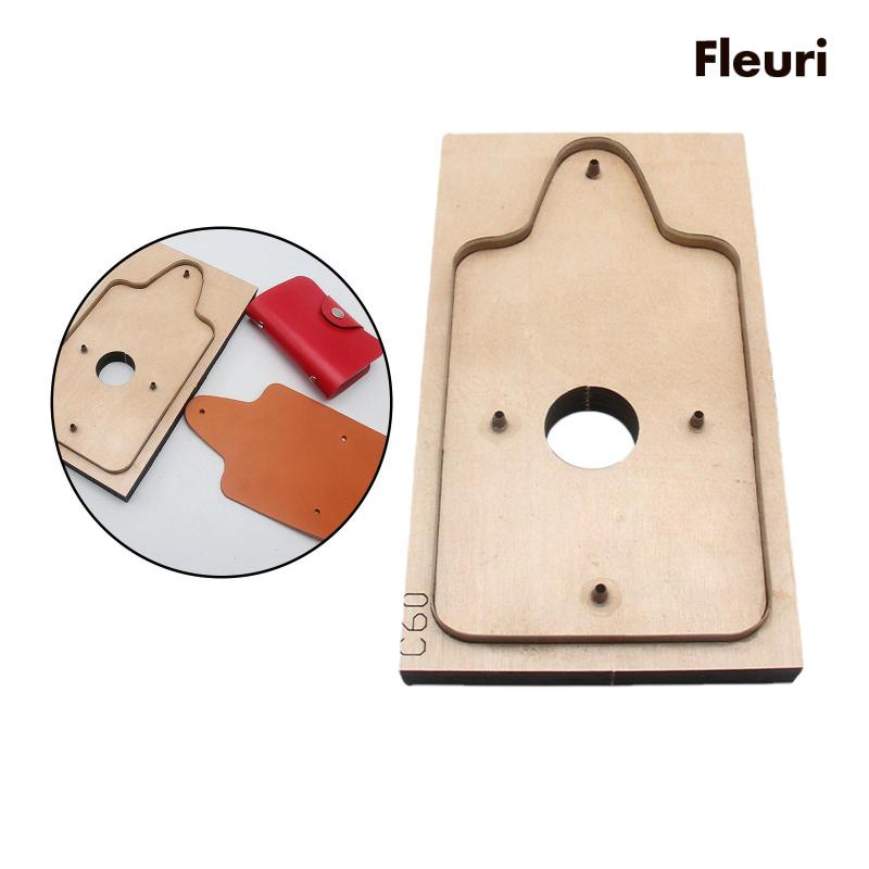 Khuôn Gỗ Dùng Cắt Da / Ví DIY Dạng Gấp Tiện Dụng
