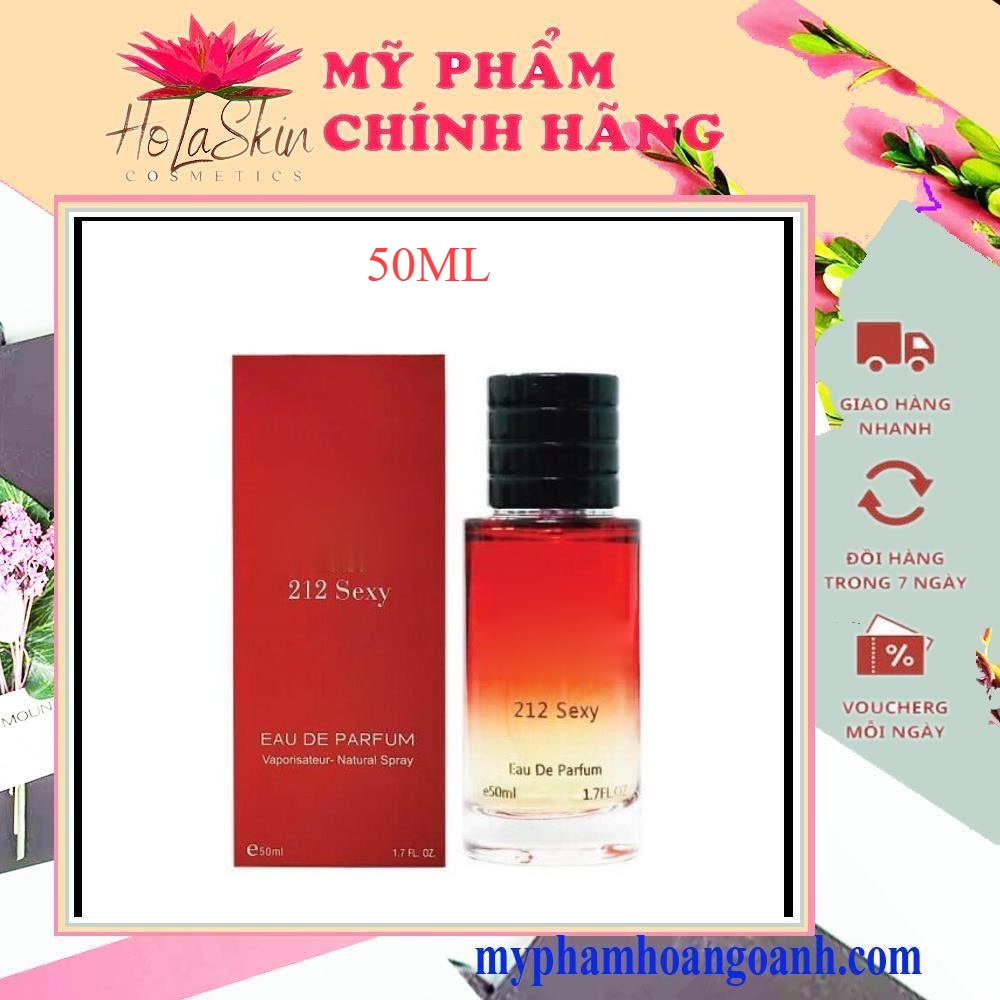 Nước hoa unisex 212 Sexy - NỒNG NÀN, QUYẾN RŨ