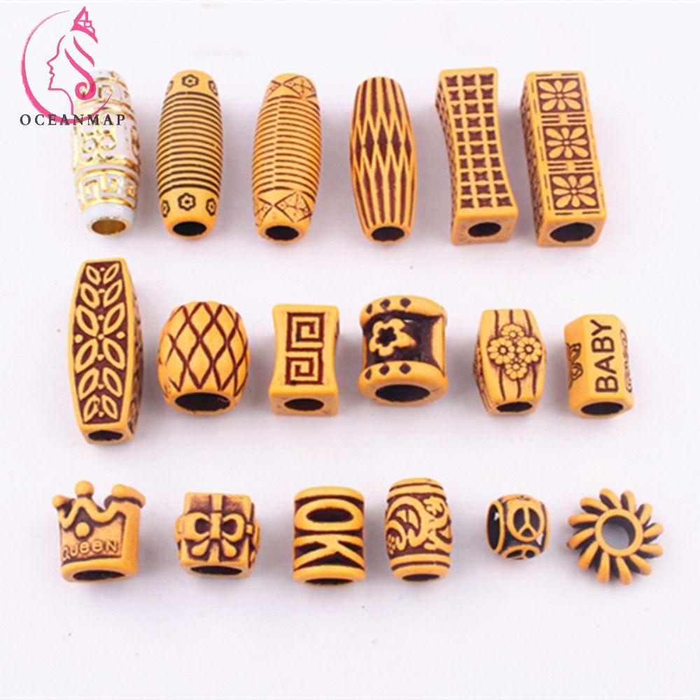 Chuỗi Hạt Bằng Nhựa Dùng Để Bện Tóc / Trang Sức DIY