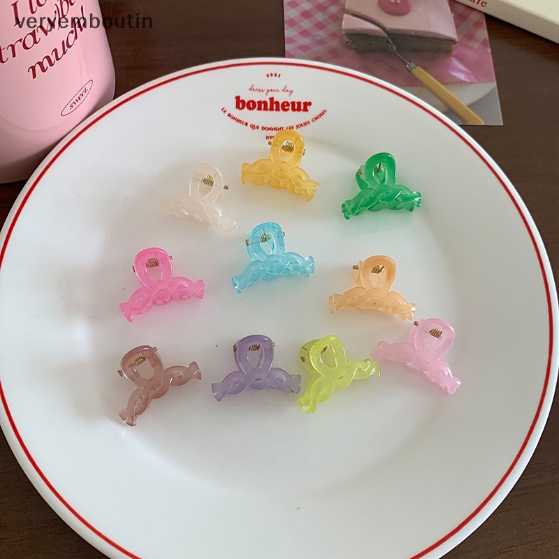 Set 10 Kẹp Tóc Mini Màu Sắc Ngọt Ngào Thời Trang Cho Nữ