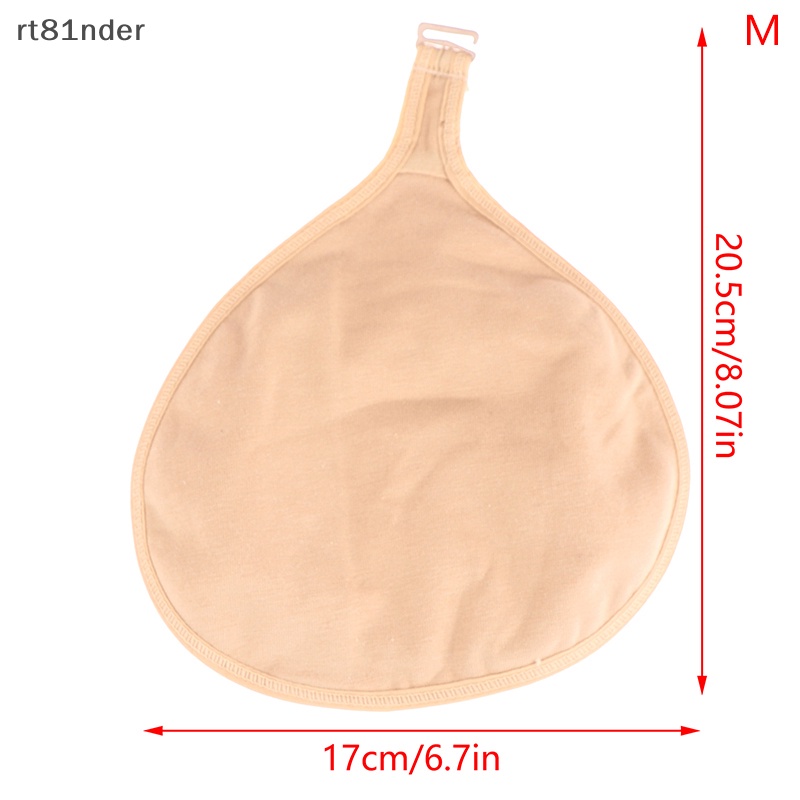 Rt Móc Ngực Giả Hình Tam Giác Bằng Cotton Nhỏ Gọn Bảo Vệ Ngực Túi n