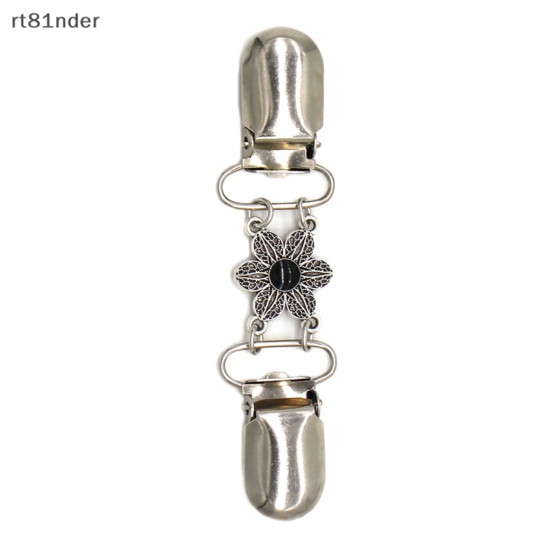 Rt Kẹp Cài Khăn Choàng Lụa Dầu Hình Bông Hoa Thời Trang Vintage Chống Ánh Sáng Dành Cho Bạn Nữ n