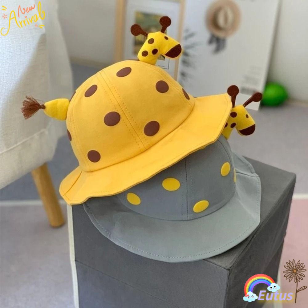 Nón Panama Che Nắng Họa Tiết Hoạt Hình Thời Trang Mùa Hè Cho Bé