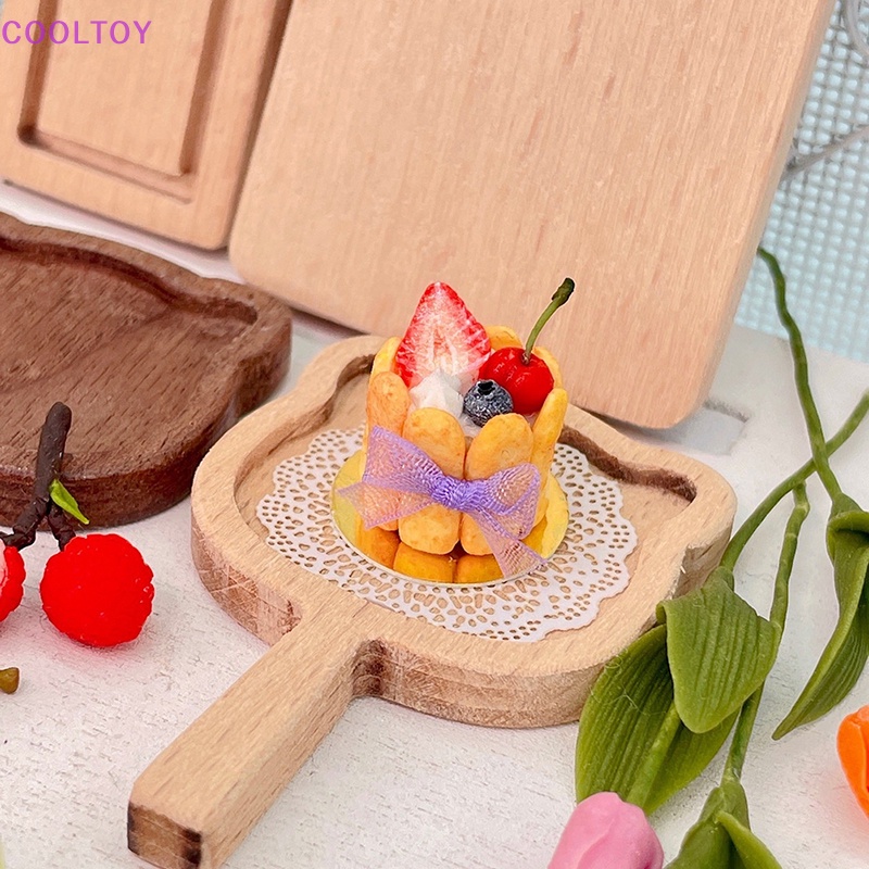 Khay Đựng Trái Cây / Bánh Mì Tỉ Lệ 1: 12 Trang Trí Nhà Búp Bê