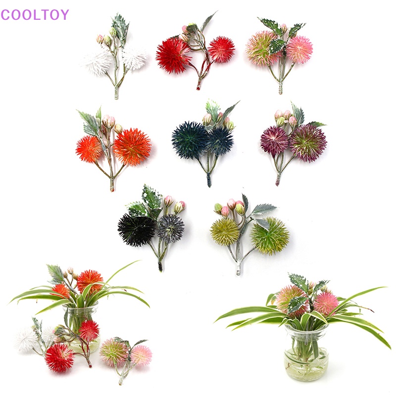 Bộ 5 Bông Hoa Qiankun Mini Trang Trí Nhà Búp Bê