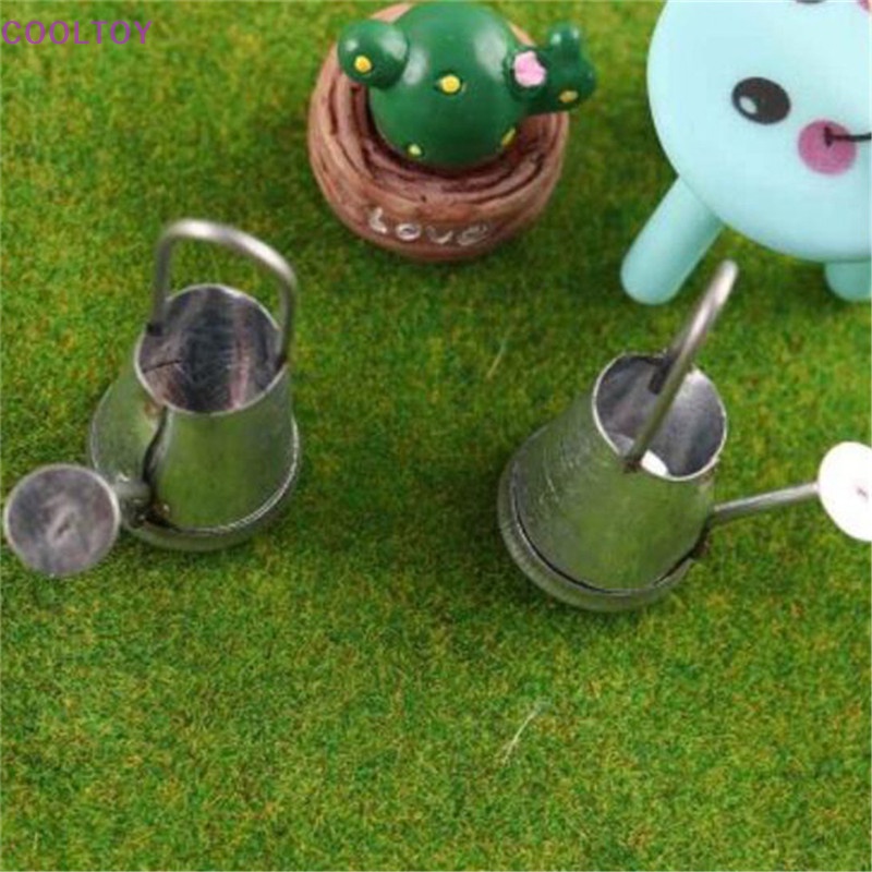 Bình Tưới Cây Mini Bằng Kim Loại Tỉ Lệ 1 / 12 Trang Trí Nhà Búp Bê