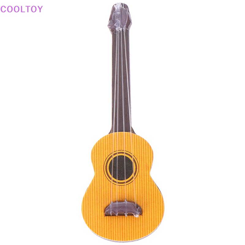 Cooltoy Đàn guitar Mini Tỉ Lệ 1: 12 Trang Trí Nhà Búp Bê