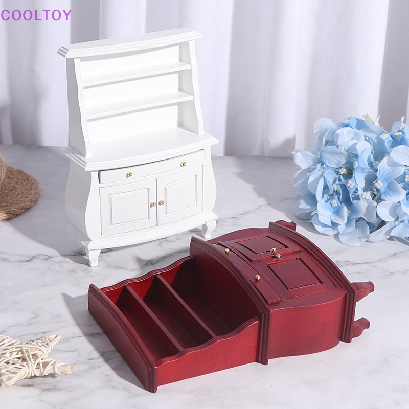 Tủ Nội Thất Xinh Xắn Cho Nhà Búp Bê Tỉ Lệ 1: 12