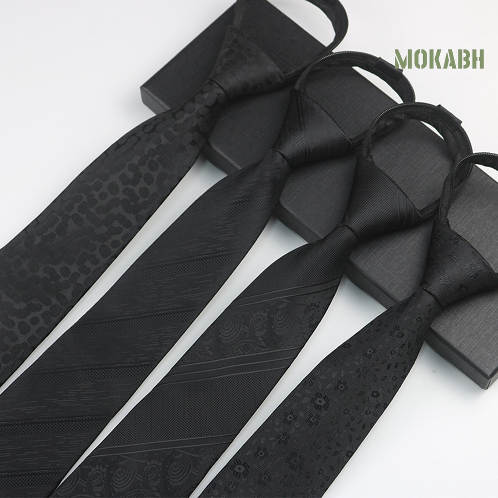 Cà Vạt [Mokabh] Điều Chỉnh Được Chống Dầu Chống Bụi Bẩn Chống Nhăn Trang Trọng Cho Văn Phòng Tiệc Lễ Hội