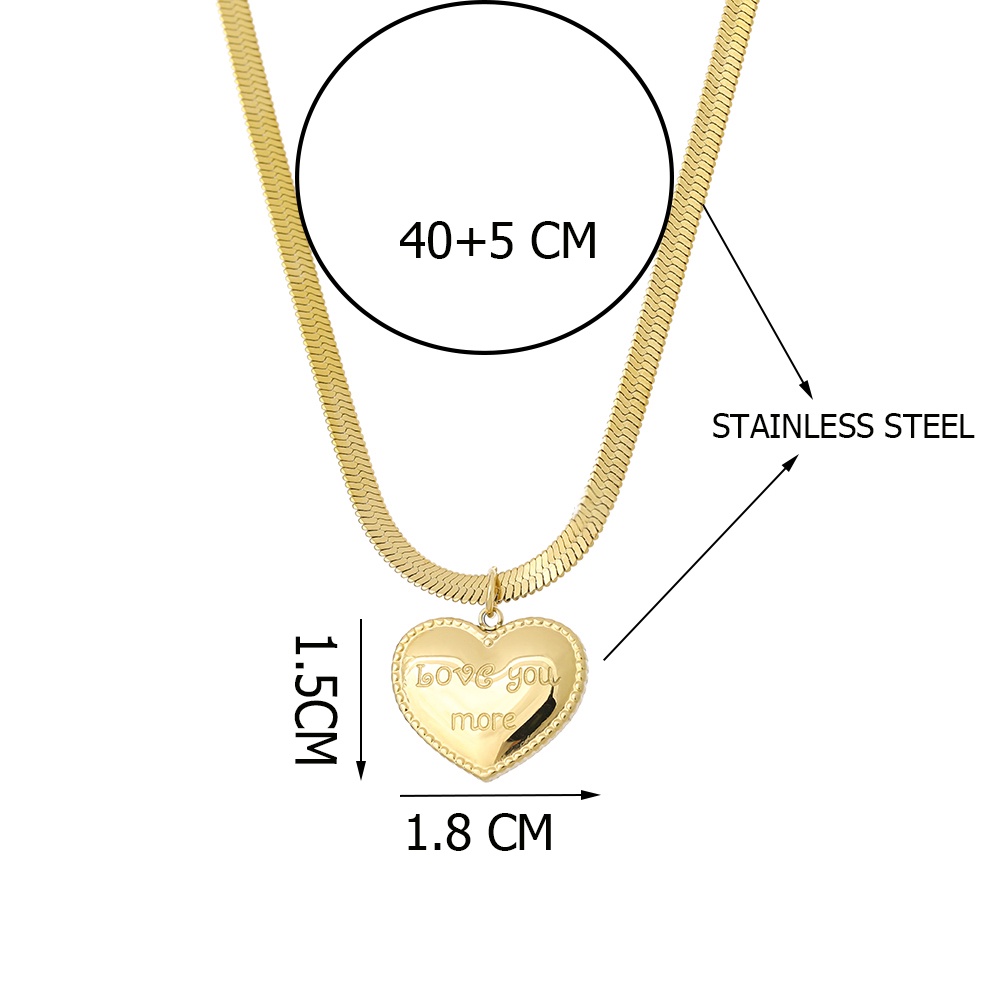 Vòng cổ Mặt Hình Vuông Đính Đá Zircon Ngọc Lục Bảo Bằng Thép Không Gỉ Phong Cách Vintage