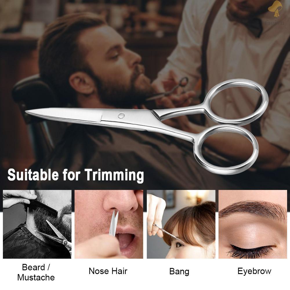 Kéo Tỉa Lông Mày / Râu / Lông Mũi Mini Bằng Thép Không Gỉ Thời Trang