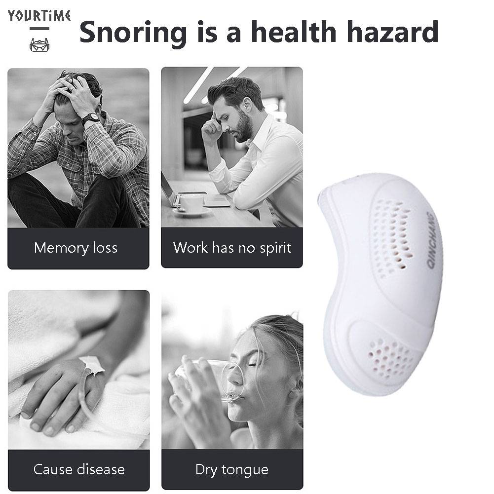 Kẹp Mũi Chống Ngáy Bằng Điện Cải Thiện Giấc Ngủ Chất Lượng Cao Dành Cho Nam Và Nữ