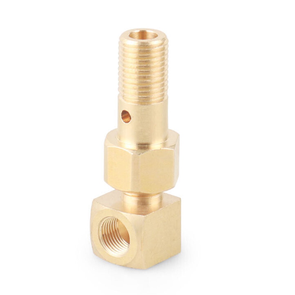 Bộ Chuyển Đổi Áp Suất Nhiên Liệu M12x1.25 Sang 1 / 8-27 NPT Cho Xe Honda Civic