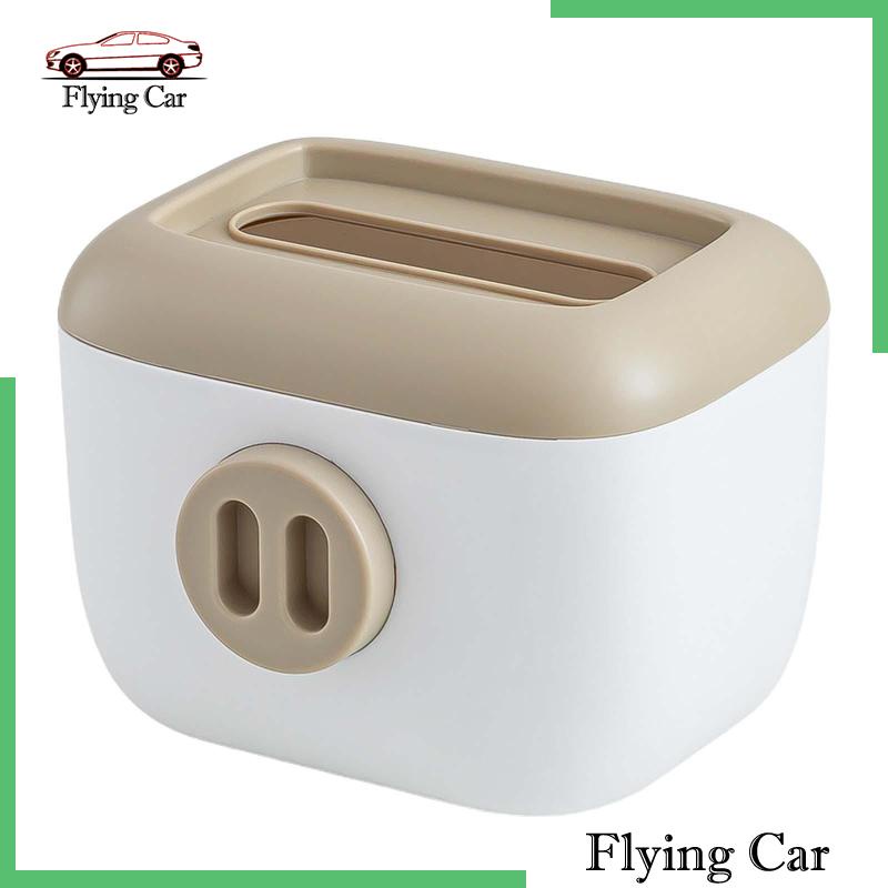 Set 2 Vỏ Bọc Hộp Đựng Khăn Giấy Có Lò Xo Tiện Dụng Cho Nhà Bếp