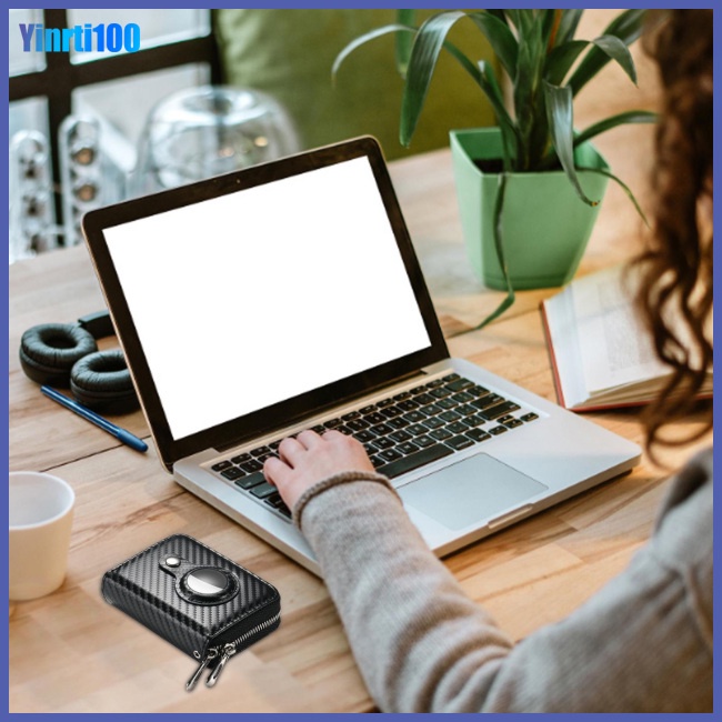 Ví Gập Thông Minh Yinrti Có Ngăn Đựng Thẻ Sức Chứa Lớn Chống Thất Lạc