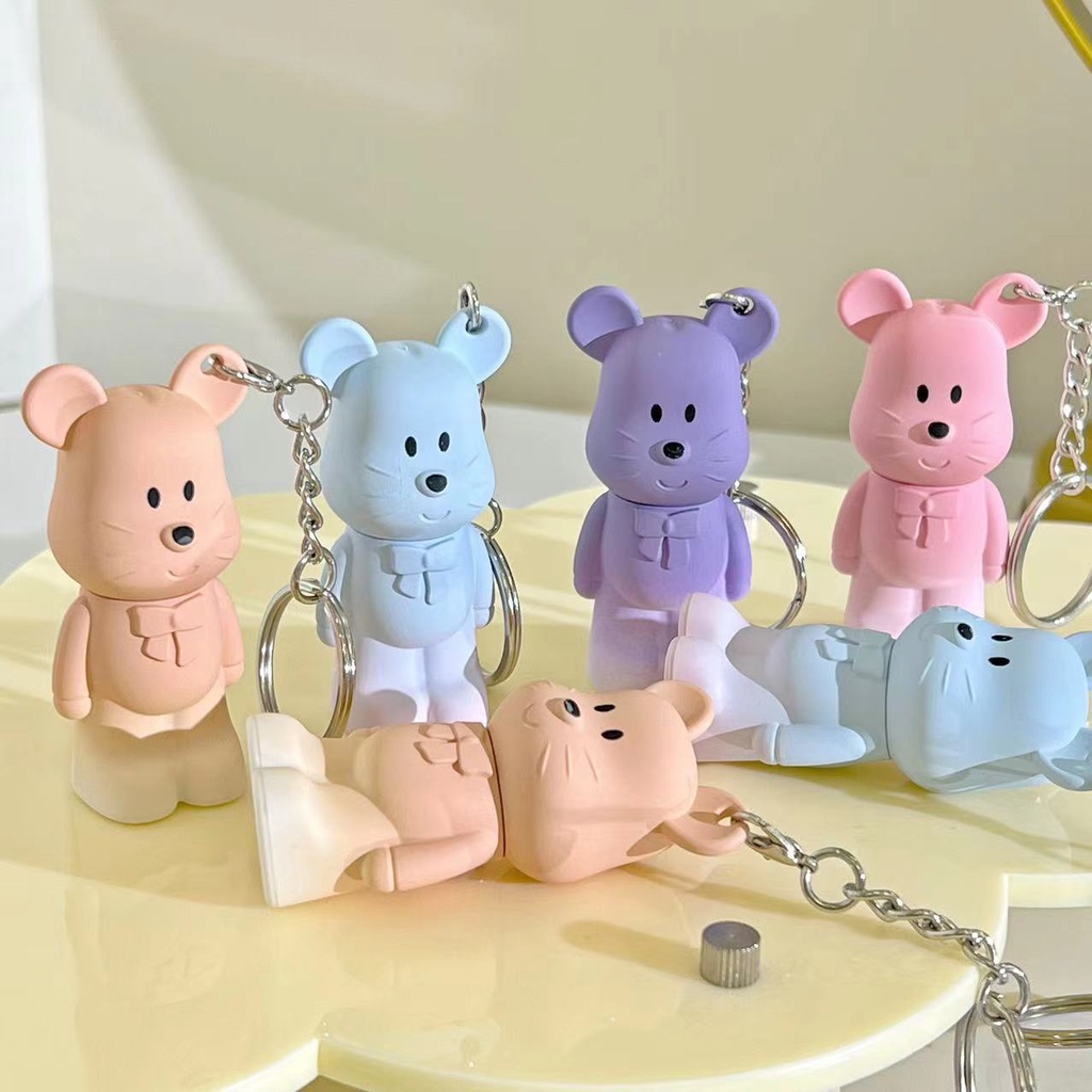 Son Móc Khóa Mickey Son Lì /Son Môi/Son Chống Thấm Nước Chống Dính Cốc Dễ Dàng Thoa Son Môi