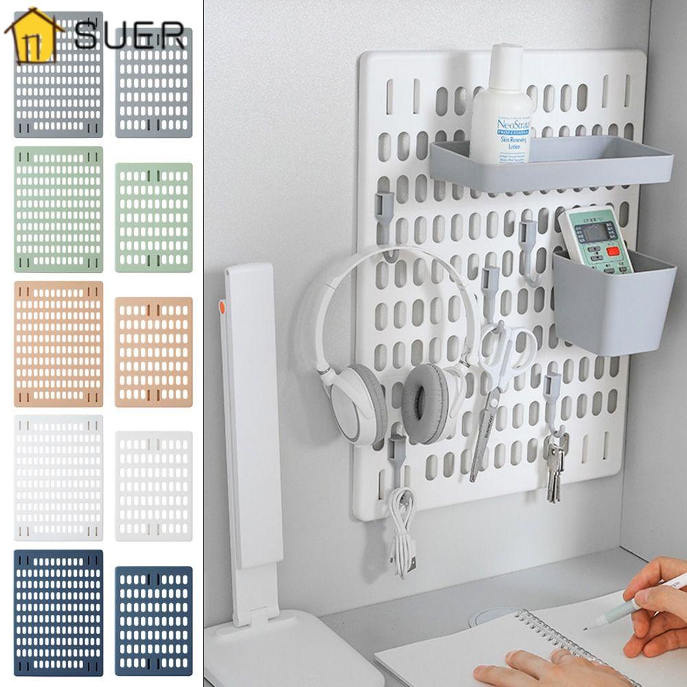 Bảng Đục Lỗ Gắn Tường Trang Trí Không Cần Đục Lỗ