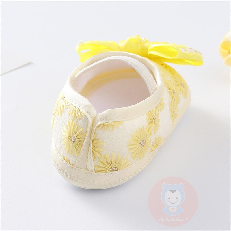 Giày Búp Bê Đính Nơ Xinh Xắn Cho Bé Gái LAA6