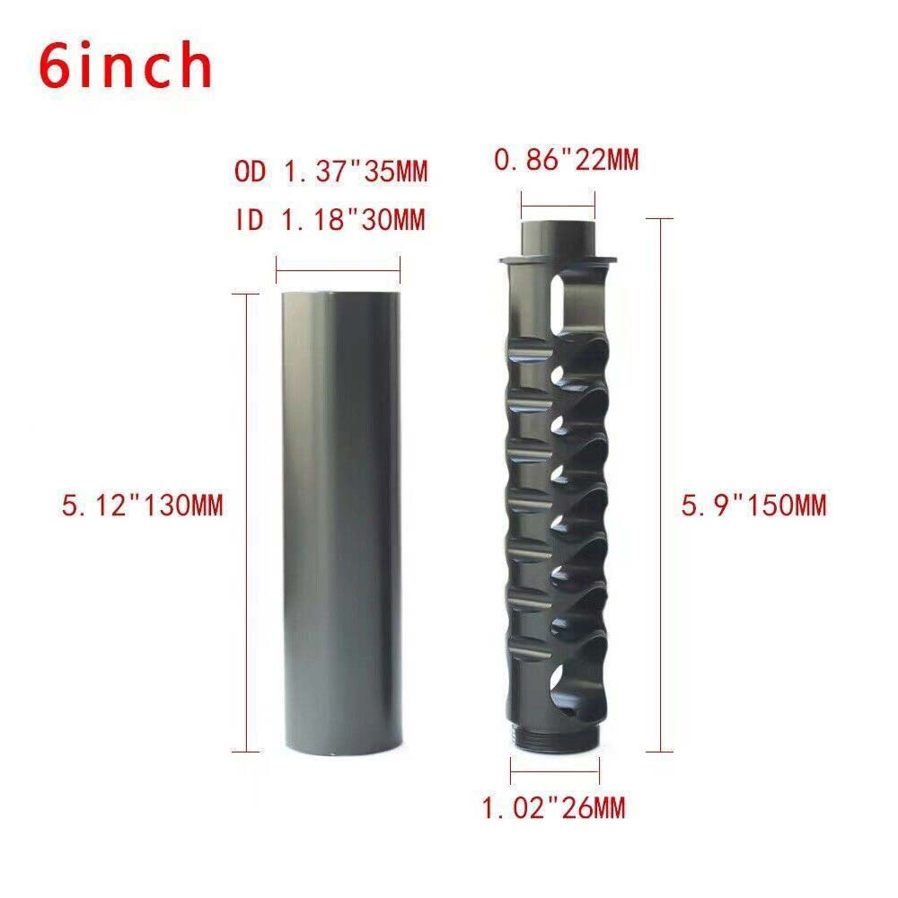 Bộ Lọc Nhiên Liệu 6 inch Bằng Nhôm Cho Xe Hơi