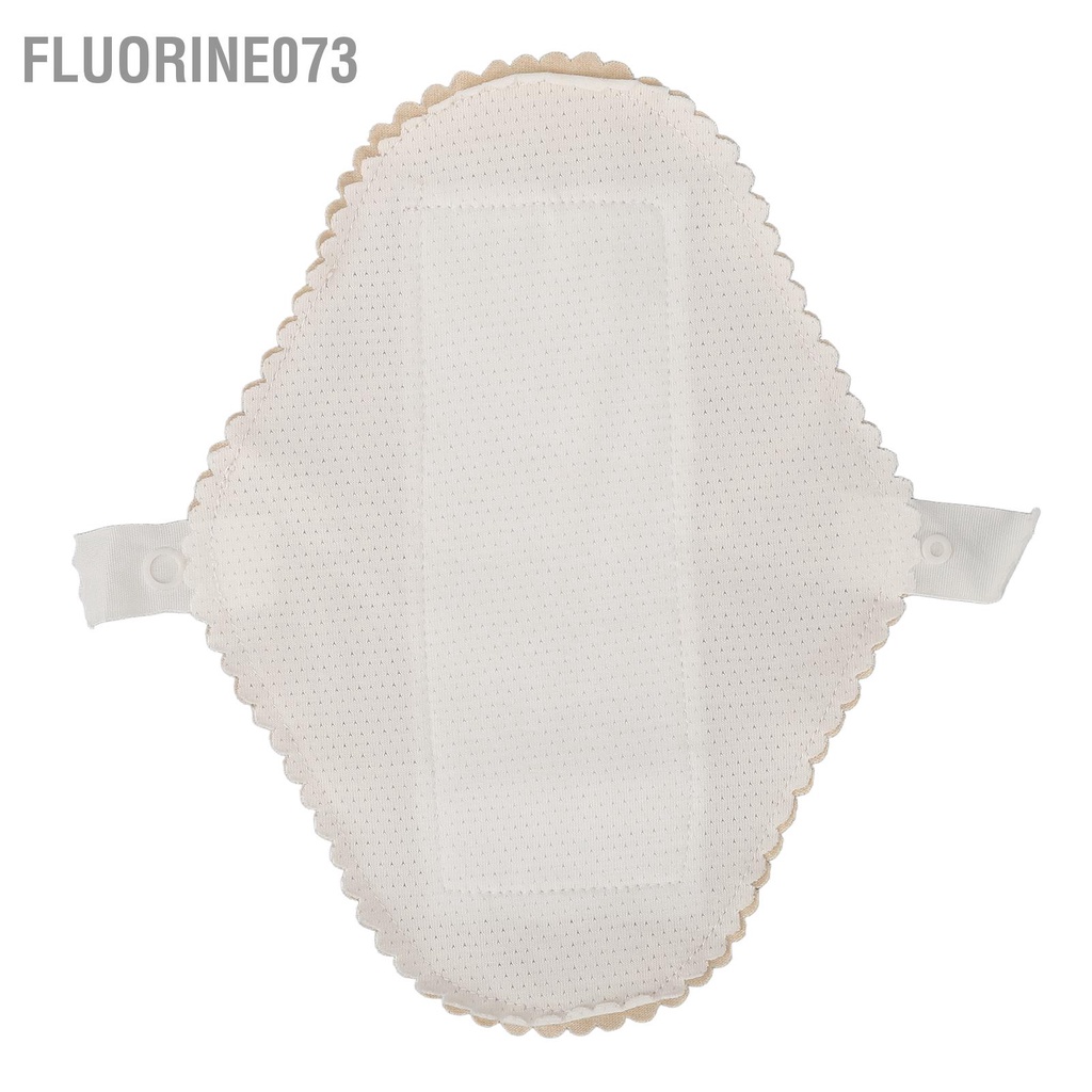 Fluorine073 5 Chiếc Có Thể Tái Sử Dụng Kinh Nguyệt Miếng Lót Cotton Nguyên Chất Thoáng Khí Thấm Hút Cao Chống Rò Rỉ Giặt Quần Dành Cho Nữ
