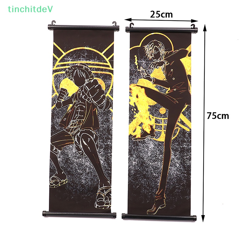 [TinchitdeV] Áp Phích Treo Tường In Hình Anime Luffy Nghệ Thuật Paing Nami Robin [Mới]