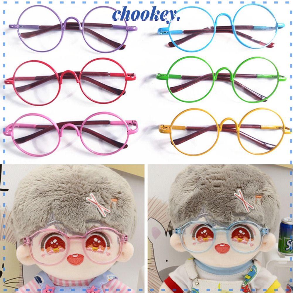 CHOOKEY Mắt Kính Hình Trái Tim Bằng Lông Nhung Dễ Thương Xinh Xắn