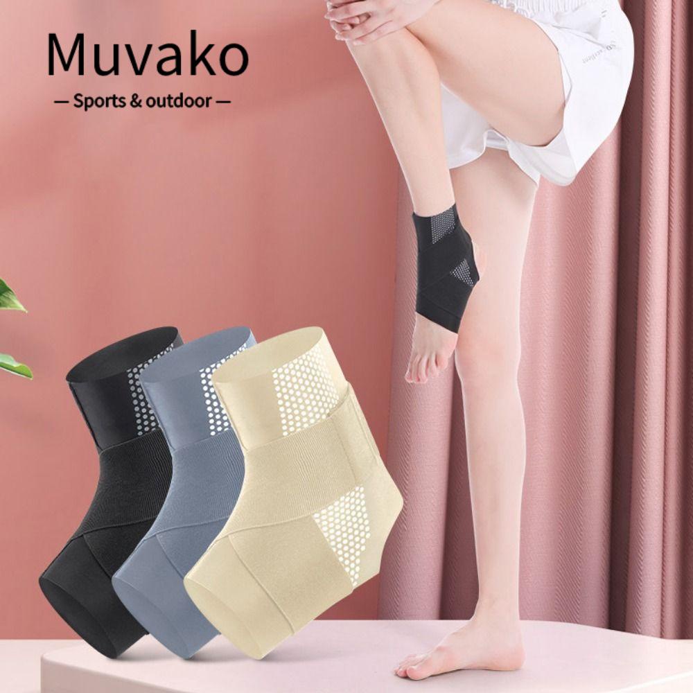 MUVAKO Đai Quấn Bảo Vệ Mắt Cá Chân Siêu Mỏng Có Thể Điều Chỉnh