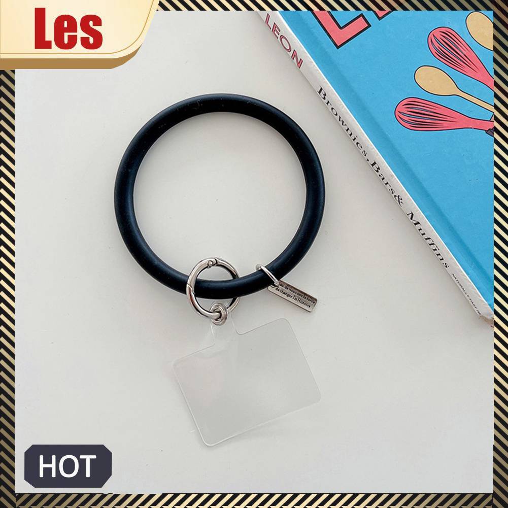 Vòng Đeo Tay Chống Thất Lạc Bằng Silicon Mềm Gắn Điện Thoại Tiện Dụng