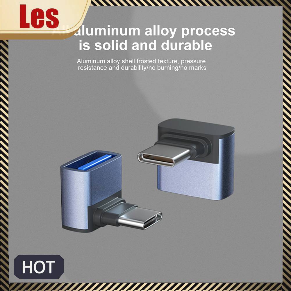 Đầu Chuyển Đổi OTG USB3.1 Sang Type-C 2 Trong 1 10Gbps Cho Laptop / Máy Tính Bảng / Điện Thoại Thông Minh