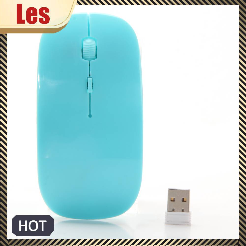 Chuột Quang Không Dây Siêu MỏNg 2.4G Cho PC / Laptop