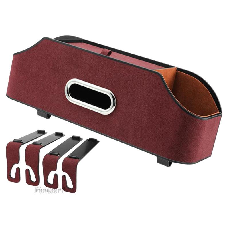 [Fenteer1] Giá Đỡ Cốc / Khăn Ăn Gắn Ghế Ngồi Xe Hơi Chống Mài Mòn Phong Cách