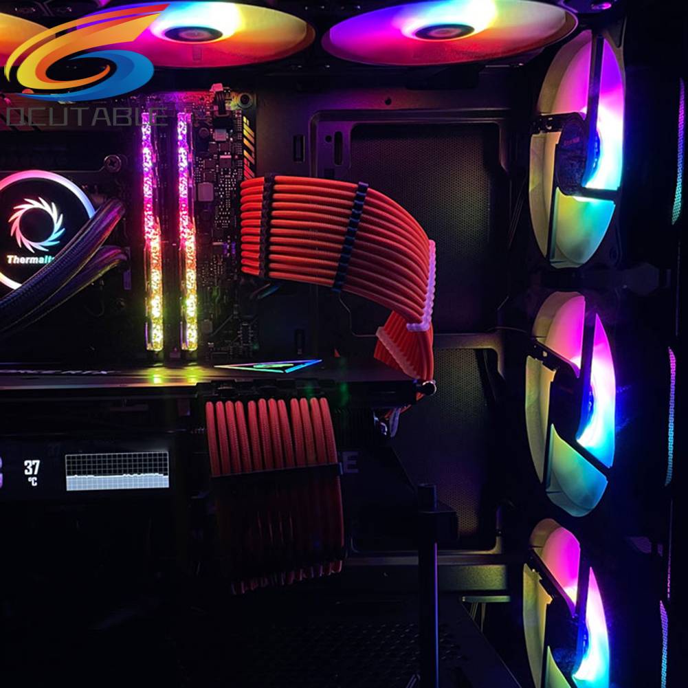 Dây Cáp Mở Rộng Bo Mạch Chủ CPU GPU 24Pin 8P 6 + 2P EPS PCI-E