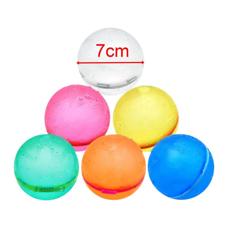 1 [Fenteer1] Bong Bóng Nước Tự Đóng Kín Có Thể Tái Sử Dụng Cho Sông Bãi Biển Ngoài Trời