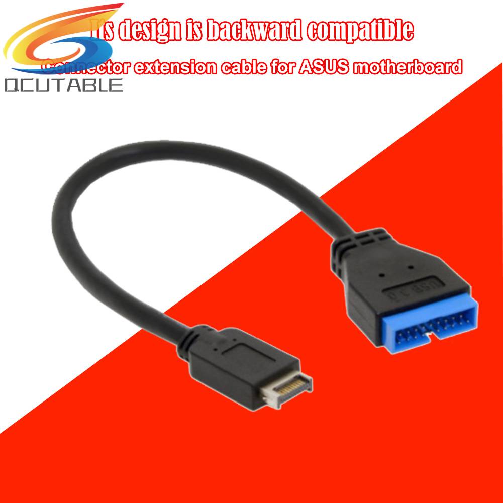 Dây Cáp Nối Dài Cổng Usb 3.1 20Pin 3.0 Cho Bo Mạch Chủ ASUS