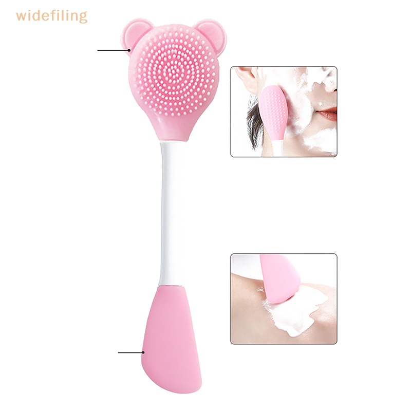 Cọ Đắp Mặt Nạ Silicone Loại Bỏ Mụn Đầu Đen Có Thể Tái Sử Dụng