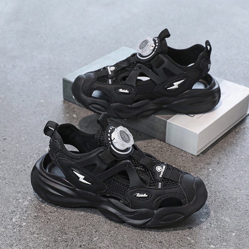 Xăng đan Thể Thao Mùa Hè Chống Trượt Bằng Cao Su Cho Trẻ Em Mới