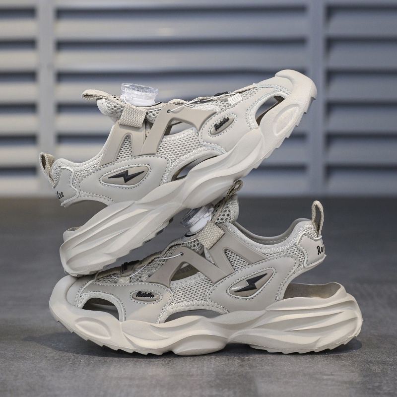 Xăng đan Thể Thao Mùa Hè Chống Trượt Bằng Cao Su Cho Trẻ Em Mới