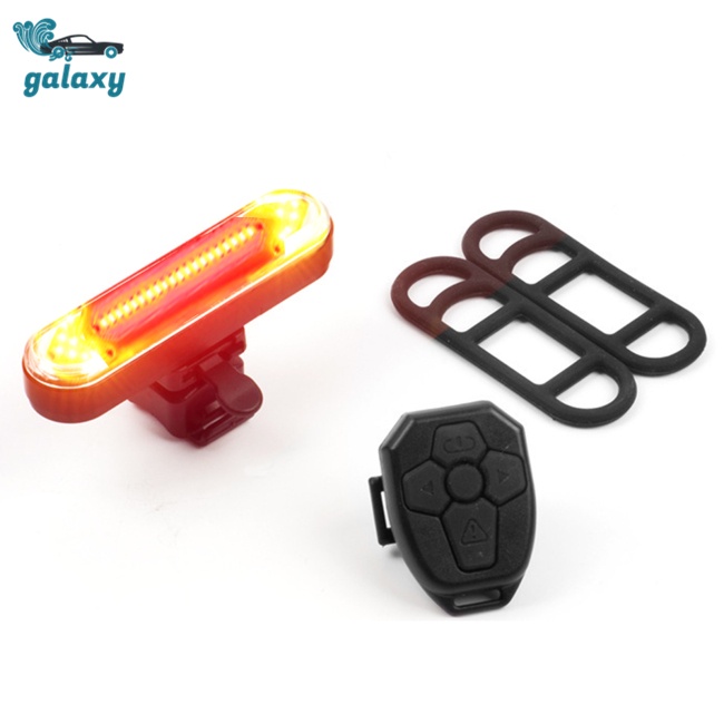 Galaxy Đèn Led Tín Hiệu Gắn Đuôi Xe Đạp Leo Núi Kèm Điều Khiển Từ Xa
