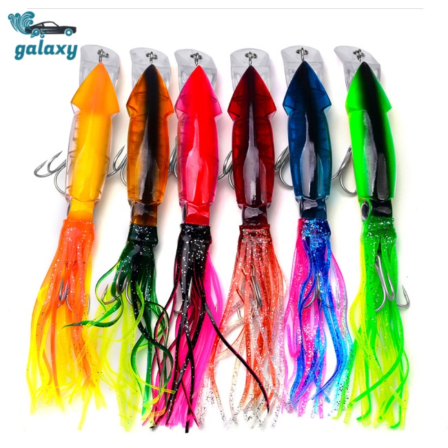 Galaxy Mồi Giả Nhử Cá Hình Bạch Tuộc 14cm / 40g Bằng Nhựa Cứng