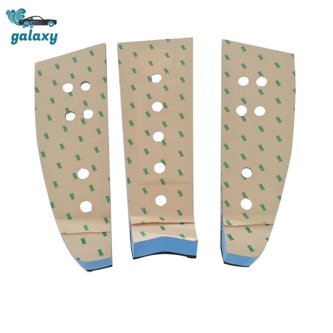 Galaxy Bộ 3 Miếng Đệm Gắn Ván Lướt Sóng Nhiều Họa Tiết Chống Trượt