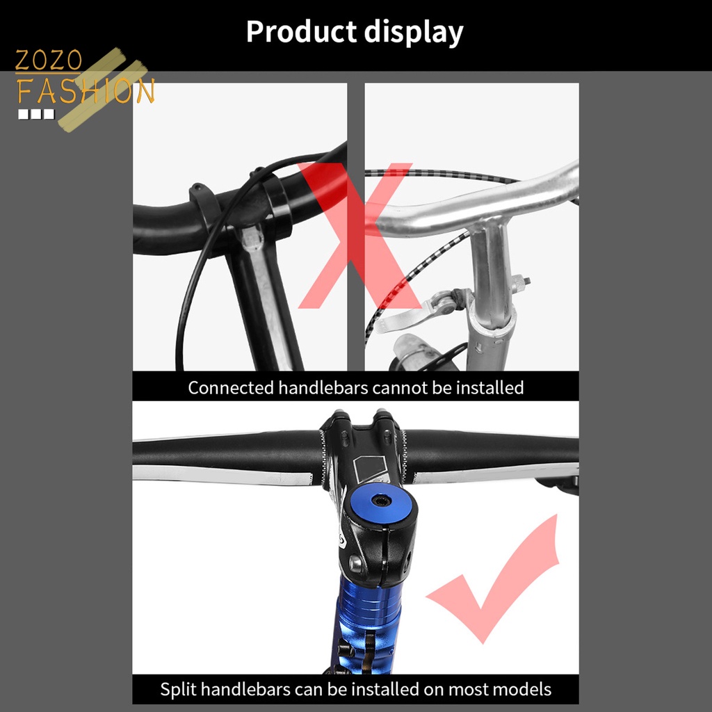 Trục Nối Dài Tay Lái Xe Đạp Leo Núi Bằng Hợp Kim Nhôm Chống Mòn Kèm Cờ Lê