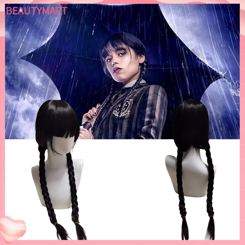 Tóc Giả Thắt Bím Bằng Sợi Chịu Nhiệt Độ Cao Hóa Trang Cho Nữ